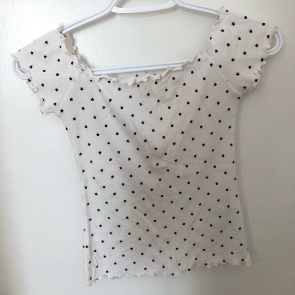 HOLLISTER, size S, colour white w/black - Picture 1 of 2